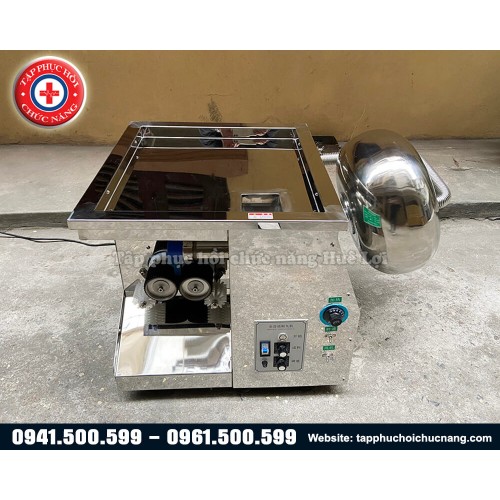 Máy làm viên hoàn bao viên và đánh bóng thuốc